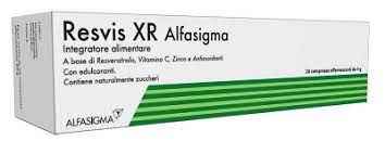 ALFASIGMA RESVIS XR 20 COMPRESSE EFFERVESCENTI DA 4 G